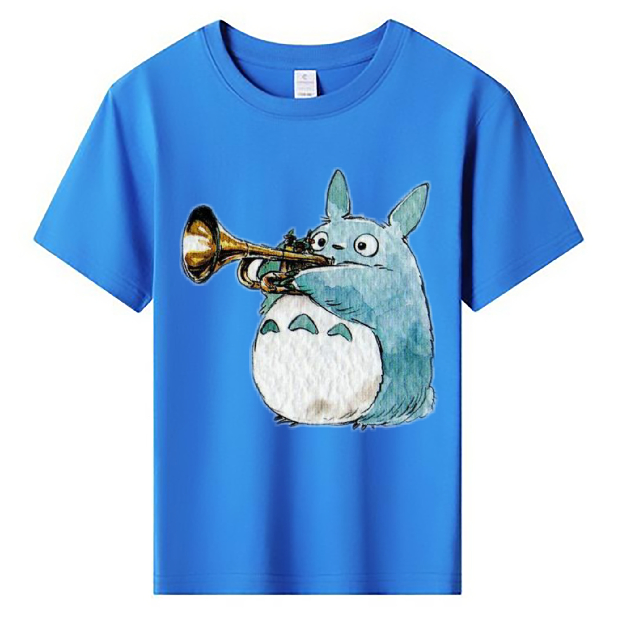 （画像用） となりのトトロ 草壁メイ 草壁サツキ My Neighbor Totoro Satsuki Kusakabe Mei Kusakabe 綿100％キッズTシャツ（フロントプリント）